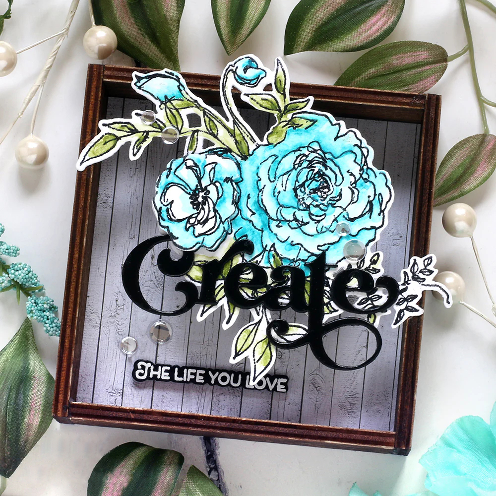 Metallskärverktyg/transparent stämpel skapa föreställ dig inspirera vänlighet gör-det-själv-pyssel kort albumtillverkning scrapbooking stencil