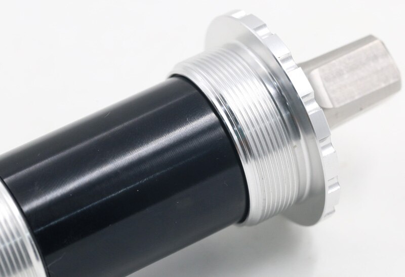 Bike Bottom Bracket Titanium BSA English Threaded Square Taper Bottom Bracket 119mm for Brompton 148g