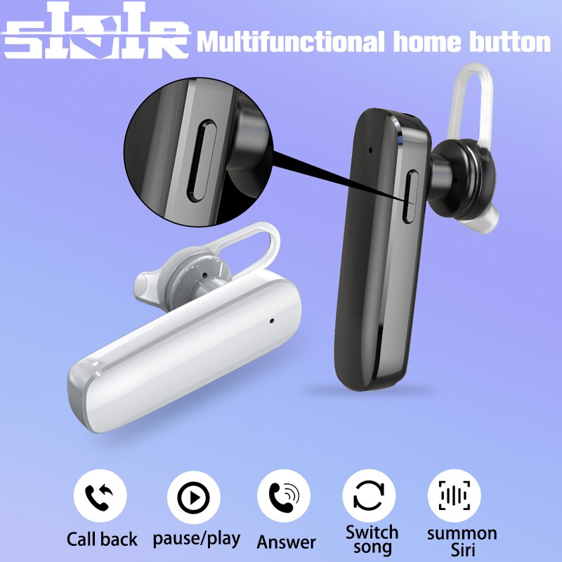earphones Bluetooth headphones Handsfree wireless headset Business headset Drive Call Sports earphones for iphone Samsung