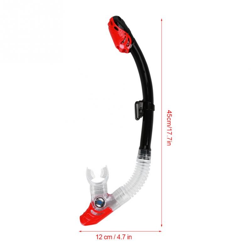 Whale Adults Swimming Diving Snorkeling Silicone Dry Air Breathing Tube Full Dry Air Breathing Scuba Tube