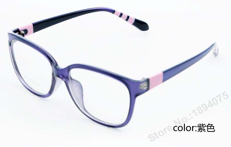 Prescription eyeglasses frames men eye glasses women computer eyewear nerd eye wear optical vintage pc spectacl brightful M5856: purple