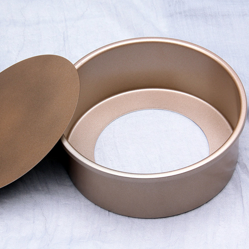 Round Cheese cake Pan 6-Inch &amp; 8-Inch &amp; 10-Inch cylinder-shaped with Removable Bottom Non-Stick Bakeware Cake mold Cake mould