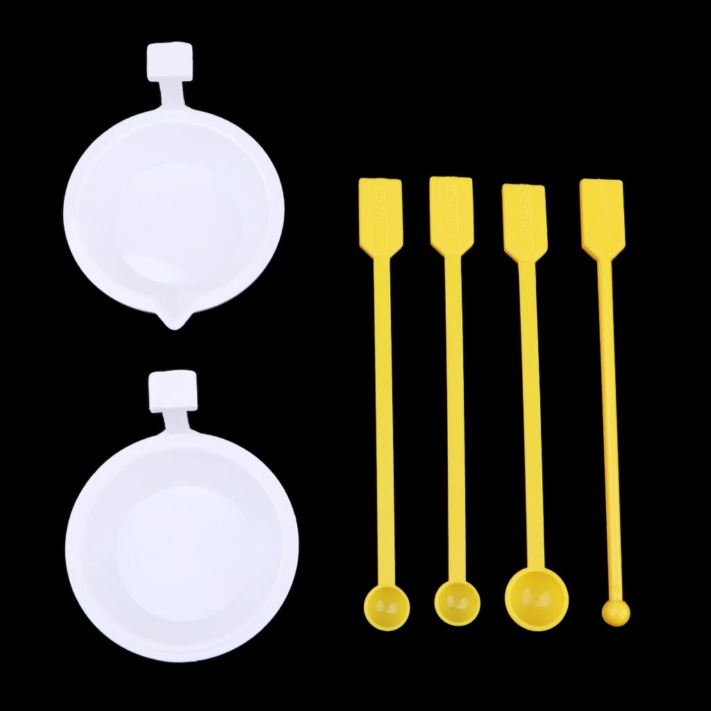 U-Sterne Farbe Tablett Paletten & Rührer Hobby Modell Malerei Werkzeug Zubehör