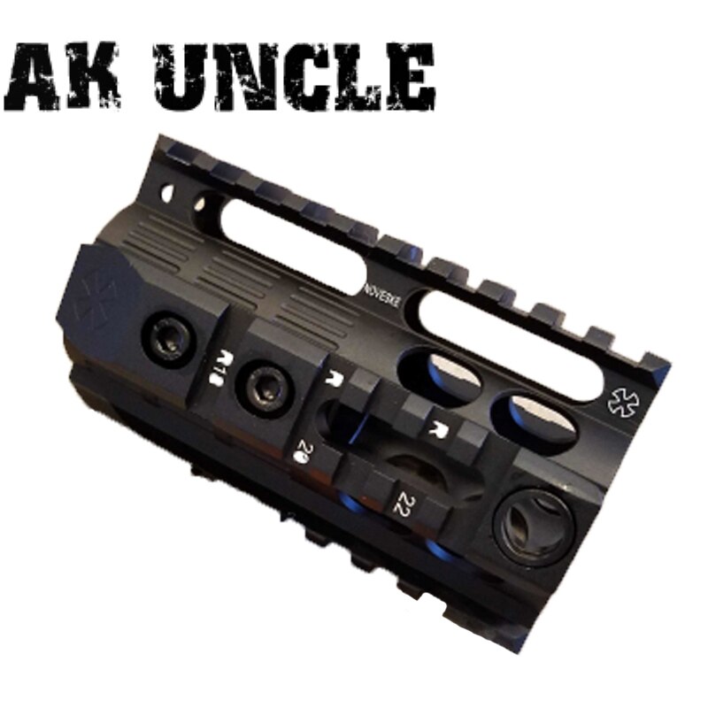 AK Uncle Gel Balster Metal Handguard MKM2 Accessories AR Metal Fishbone Wbb accessories: 3