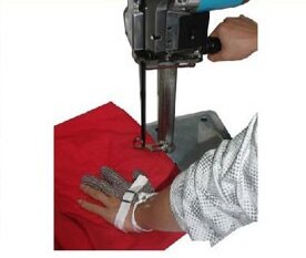 3 fingers Anti cut metal work glove protection glove needle proof sewing protect