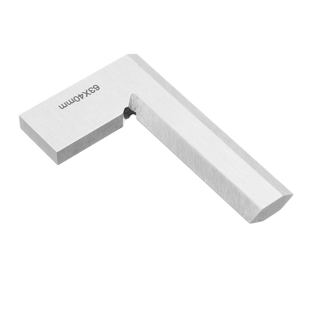 63 x 40 80 x 50 100 x 63 125 x 80 160 x 100 200 x 125mm præcisionsknivskant firkant lineal 90 grader retvinklet lineal ingeniør måleværktøj