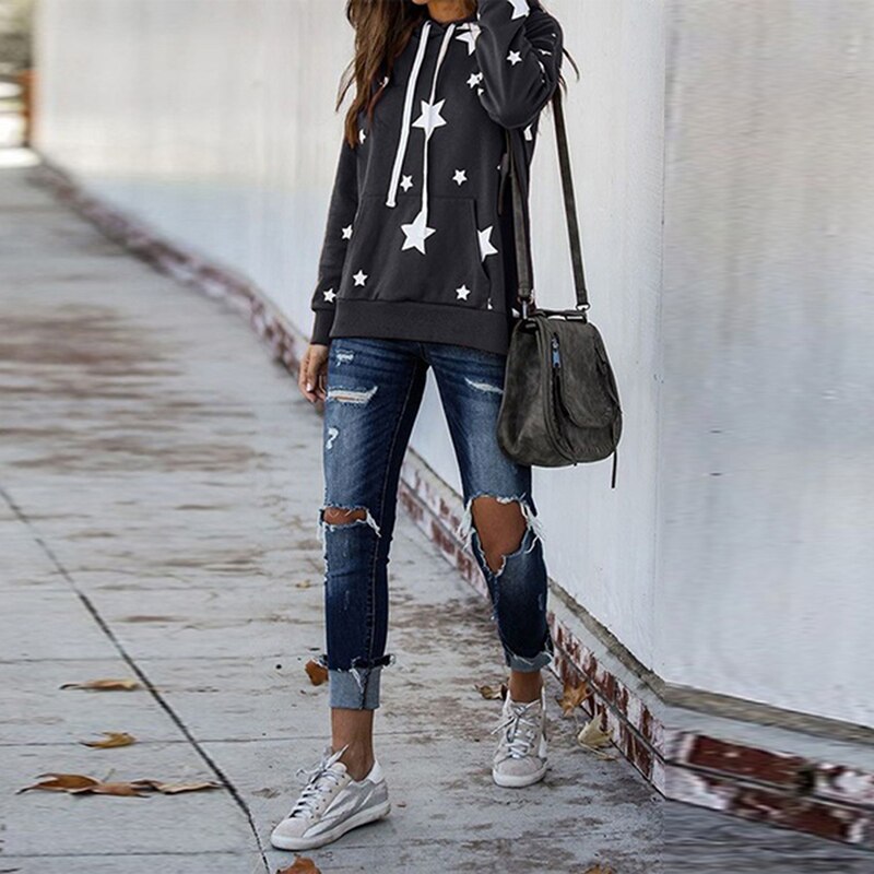 Automne hiver femmes Skateboard Sport blouson à capuche décontracté couleur unie hauts poche à manches longues pull femme Sudaderas
