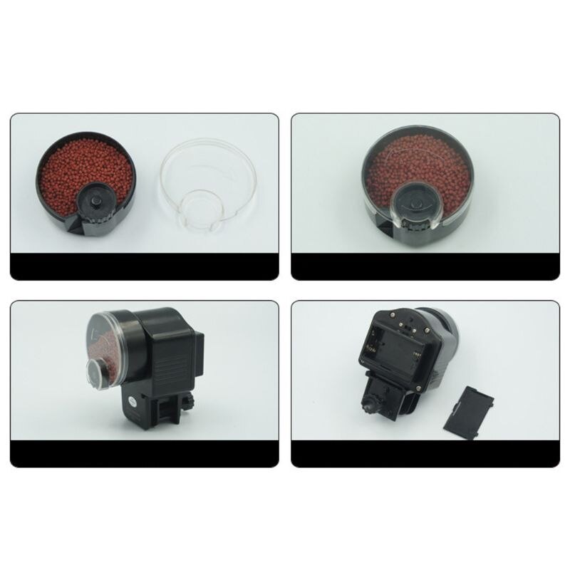 Automatic Fish Food Feeder Timer for Fish Tank Pond Feeding Dispenser