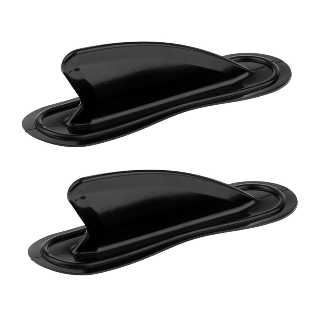 2 Count Standard Kayak Surfing Skeg Centered Large Fin for Inflatable Boats