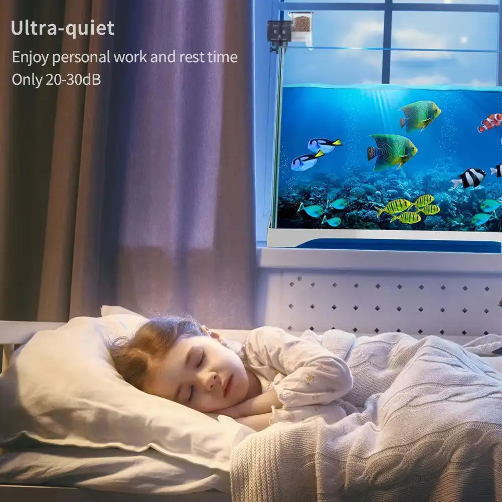 Jebao jecod neues Aquarium Aquarium Feeder intelligente automatische Feeder digitale Timing WiFi drahtlose Fernbedienung Fisch fütterung