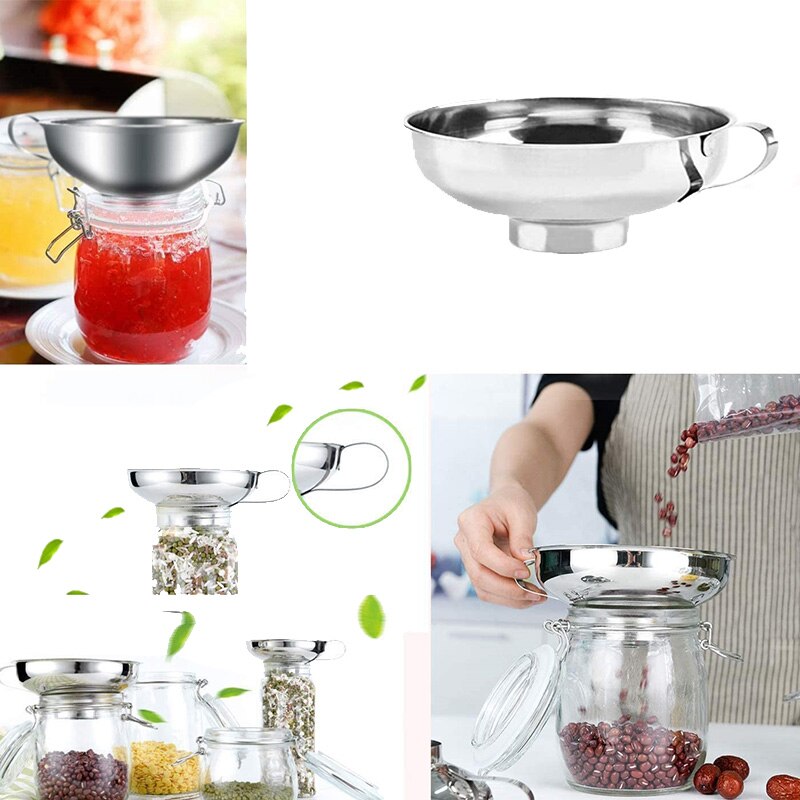 Canning Kits,Canning Jar Lifter with Grip Handle Stainless Steel Canning Wide Funnel,for Kitchen Canning Tools Set