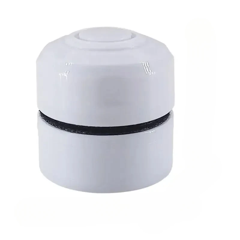 Mini outil d'épurateur pour Aquarium, outil magnétique de nettoyage de verre, brosse magnétique pour Aquarium, grattoir à algues flottant, nettoyeur de verre courbe: WHITE