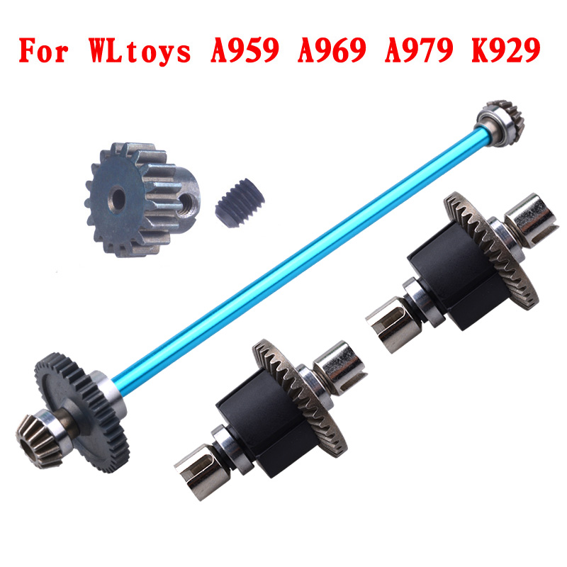 Wltoys A949-B A959-B A969-B A979-B K929-B Afstandsbediening Rc Auto Onderdelen Upgrade Metal Gear Differentieel