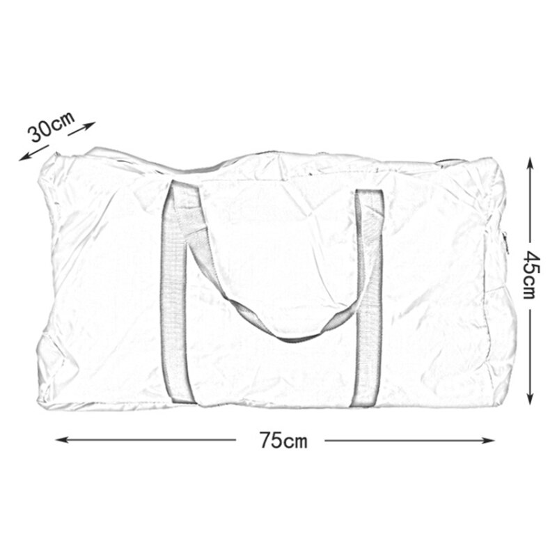 Durable Boat Large Foldable Storage Carry Bag Handbag Accessory for Kayaks, Gas Boats, Fishing Boats, Rubber Boats