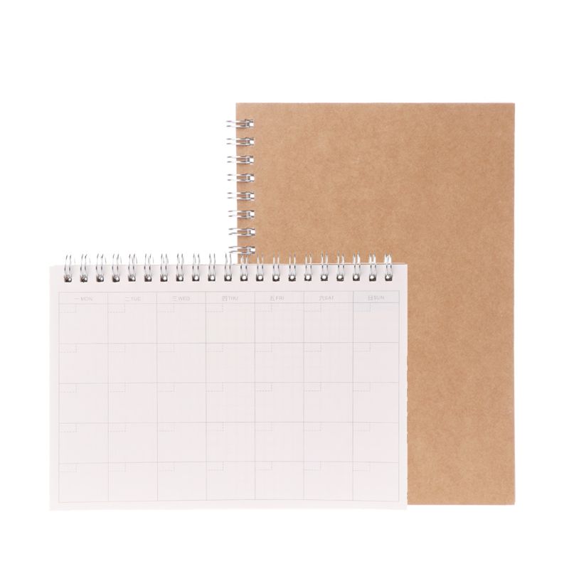 Planer Buch Monatliche Wöchentlich Täglichen Agenda Zeitplan leer Tagebuch DIY Studie Notizbuch: monatlich