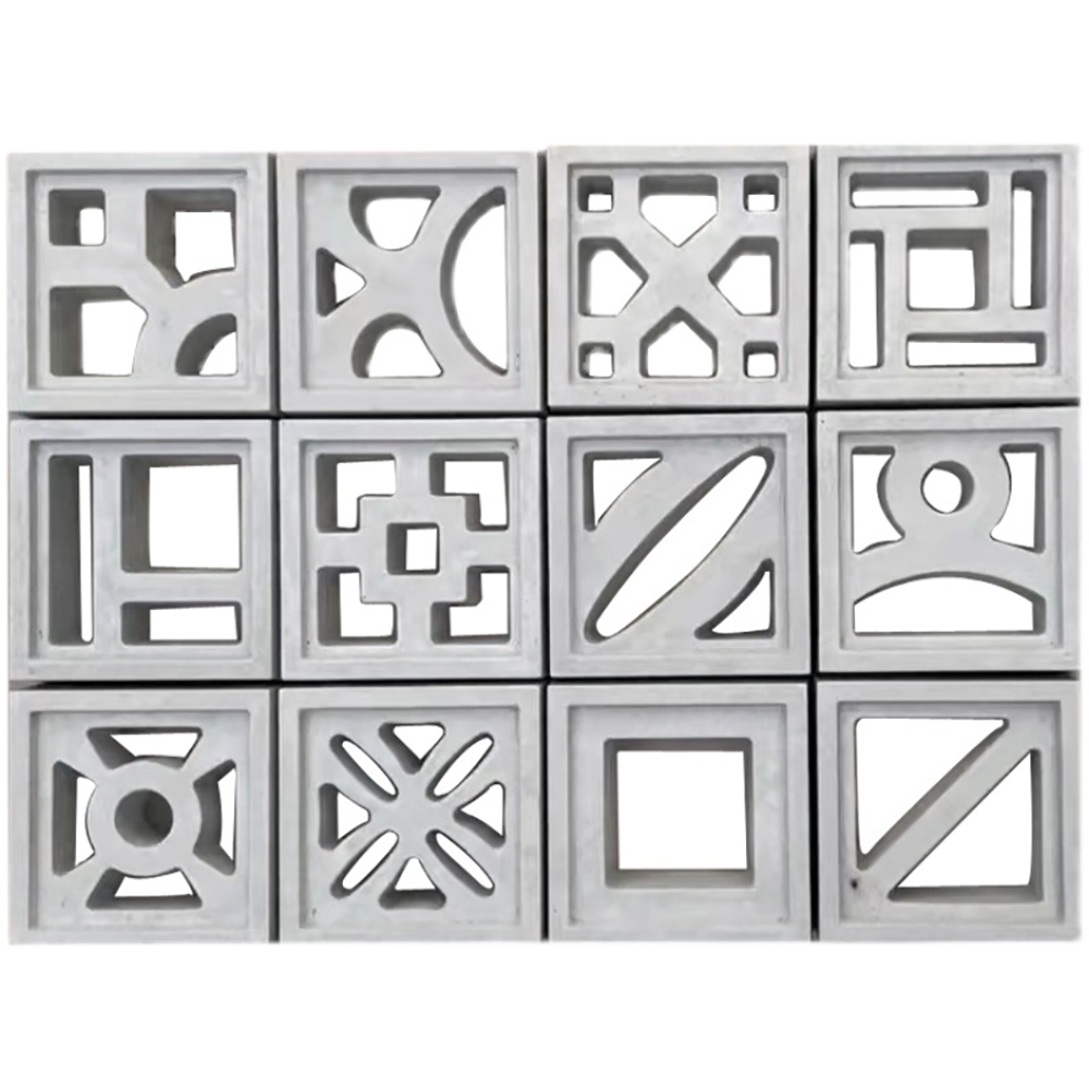 Maison jardin sol route ciment creux brique chemin moule réutilisable bricolage en plastique décoratif ajouré jardin fond mur moule