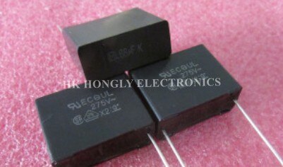 20Pcs Ecqul 275V 0.68Uf 275VAC X2 275V 684K .68Uf P = 23Mm Film Condensator