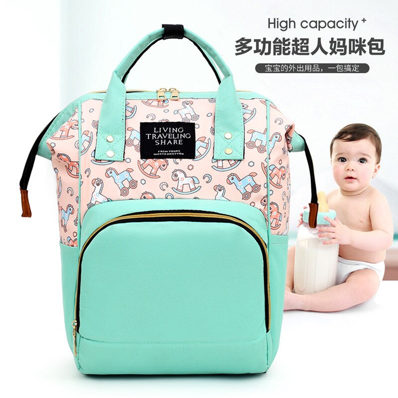 Mode Mummie Moederschap Zak Multifunctionele Luiertas Rugzak Nappy Baby Tas Met Kinderwagen Bandjes Voor Baby Care