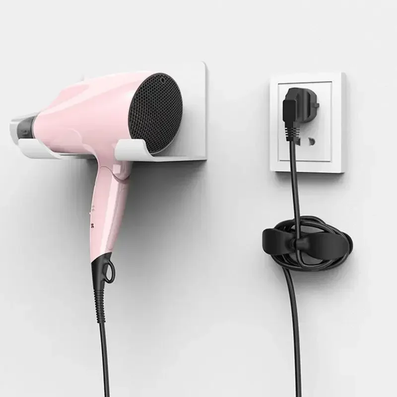 Organizador enrollador de cables para el hogar, fijador de enchufe sin rastro para cables de alimentación, herramienta de gestión de cables y almacenamiento de cocina