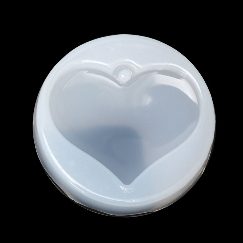 1PC cuore a forma di stella stampo per gioielli Silicone cristallo resina epossidica ciondolo in fusione stampi in cristallo accessori per strumenti per la creazione di gioielli