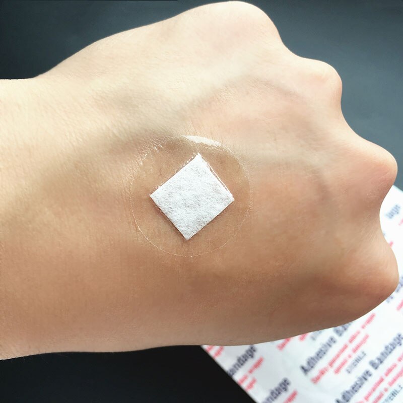 30Pcs Transparante Ronde Pleister Pu Mini Waterdicht Dagelijkse Beschermende Hemostatische Tape Bandage Ademend Patch 25Mm