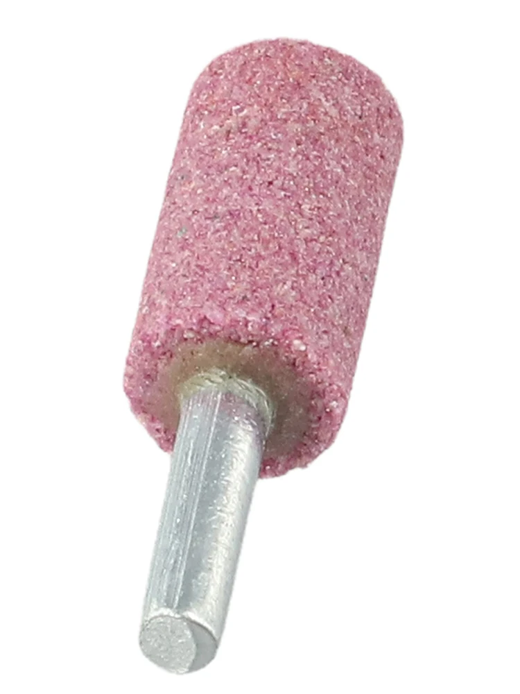 Tête de polissage tête de roue, tige de 6mm montée Abrasive pour outils électriques rotatifs, meule électrique, accessoires: Marron