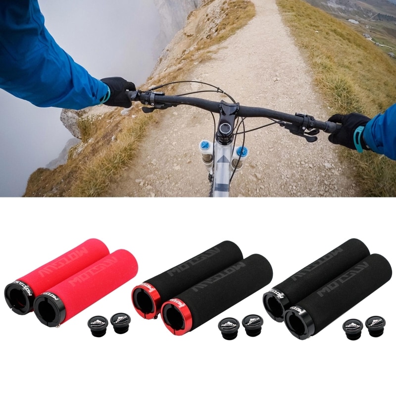 Empuñaduras de manillar de bicicleta 448C, empuñaduras ergonómicas para MTB, cómoda, Ergo