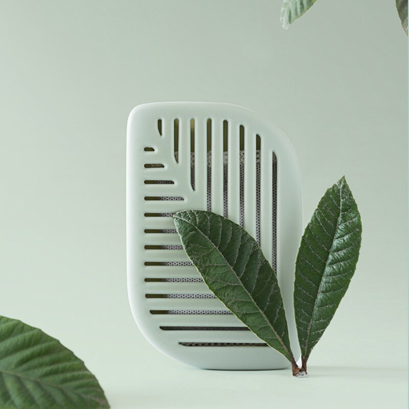 Leaf Shape Fridge Refrigerator Air Fresh box Purifier Charcoal Deodorizer Absorber Freshener Odors Smell Collect Kitchen