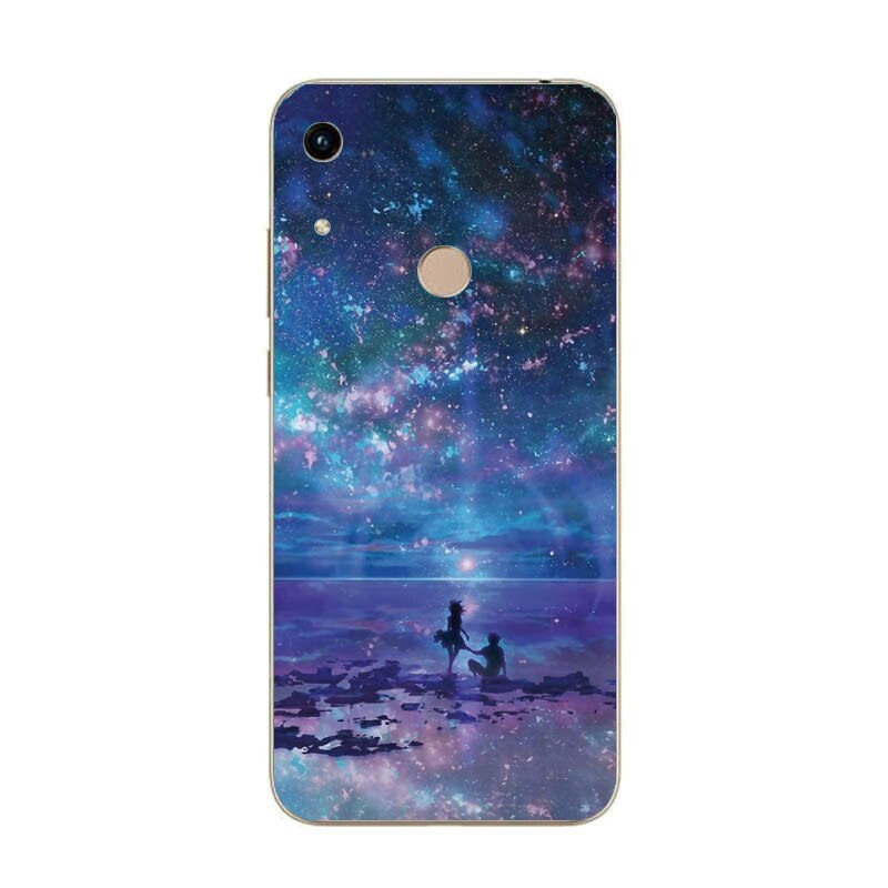 Voor Huawei Honor 8A Case Silicone Soft Tpu Leuke Painted Back Cover Phone Case Voor Huawei Honor 8A JAT-LX1 8 een Honor8A Case Cover: 159