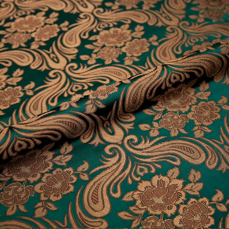 Sidentyg brokad jacquard klädsel för att sy cheongsam och kimono klänning av gör-det-själv-material: 7