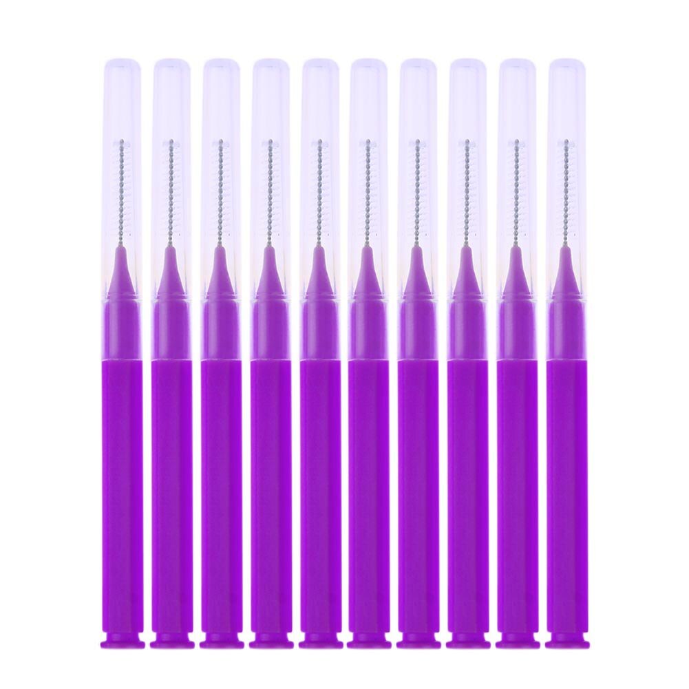 8/16/30PCS Push-pull Interdental Brush Orthodontic Dental Cleaning Brushes Adults Toothpick Dental Floss Interdental Brushes: 8pcs StyleC