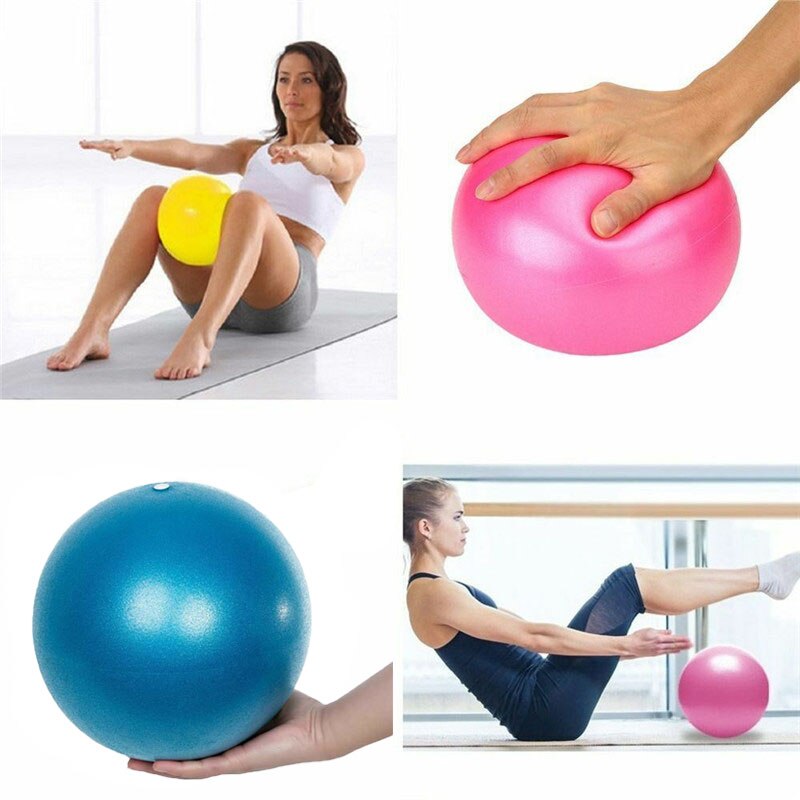 25 cm druckfeste, explosionsgeschützte yoga-übungsbälle mit durchmesser für gymnastik, pilates, balance, fitness und heimtraining
