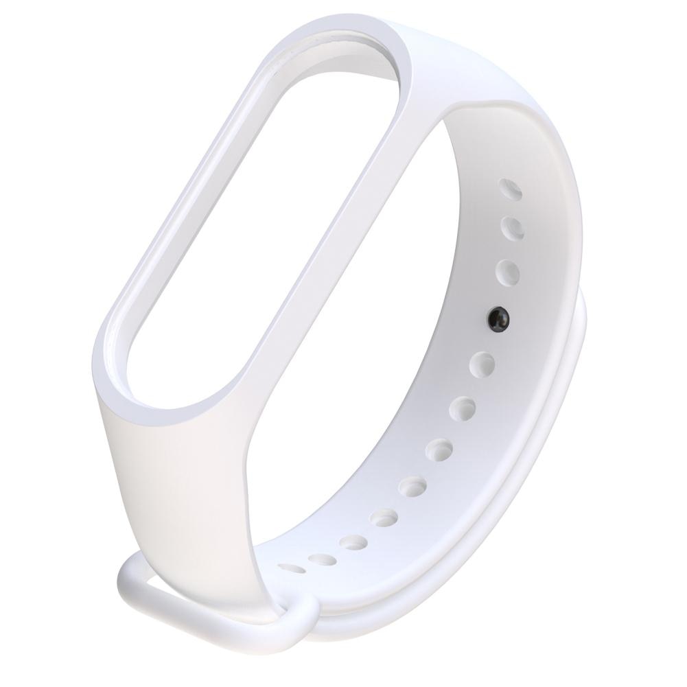 13 simpatici colori caramelle TPU nuovo cinturino da polso in Silicone di ricambio cinturino da polso cinturino da polso per Xiaomi Mi Band 3: WHITE