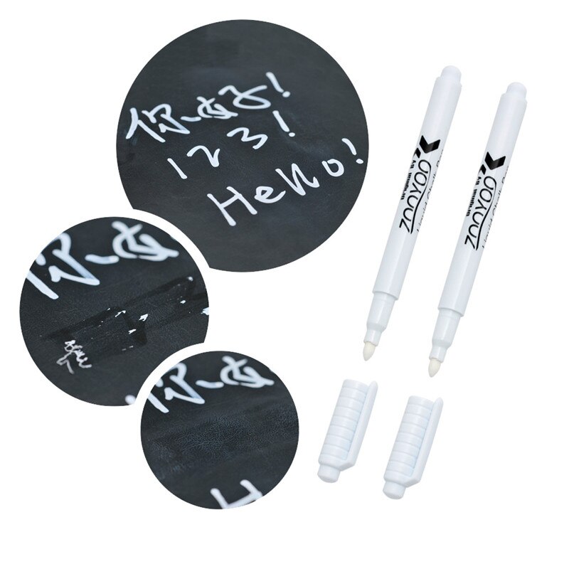 PVC White Liquid Chalk Pen/Marker For Glass Windows Chalkboard Blackboard