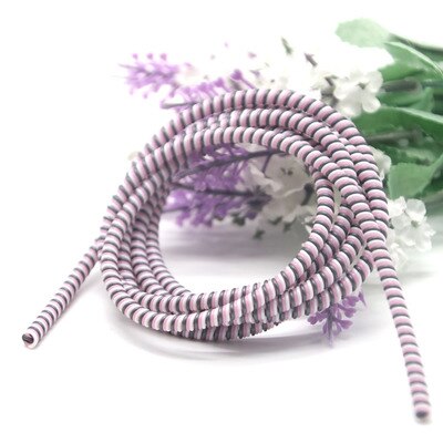 1.5M Solid Colorful TPU Spiral USB Charger Cable Cord Protector Wrap Cable Winder For iPhone Android USB Earphone Cover: 10