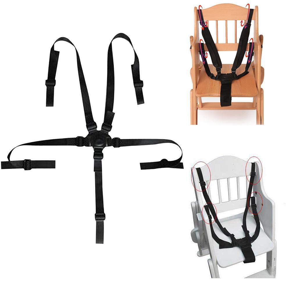 5 Punt Baby Veiligheid Riem Strap Harness Voor Kinderwagen Stoel Kinderwagen Buggy Babyzitje Verstelbare Driehoek Veiligheid Seat Belt Pad clips