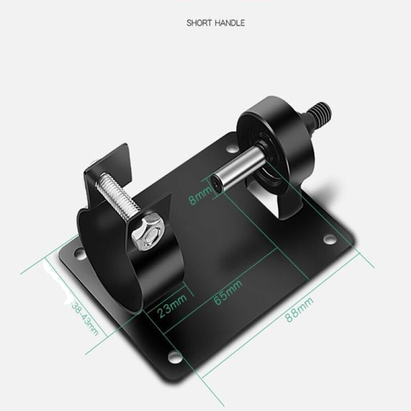 Electric Drill Cutting Base Seat Stand Holder Sets with 2 Wrenchs and 2 Gaskets for Polishing / Grinding