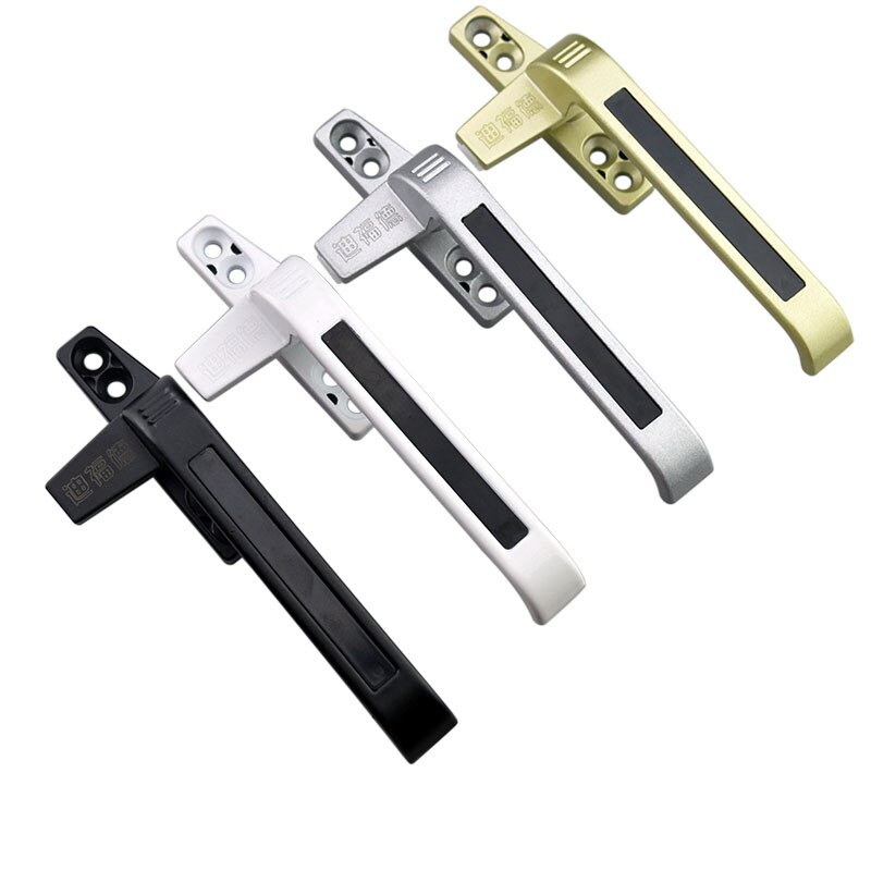 Plastic Steel Window Knob Lock Sliding Aluminium Alloy Door Handle Bolt Furniture Pull Hardware Part