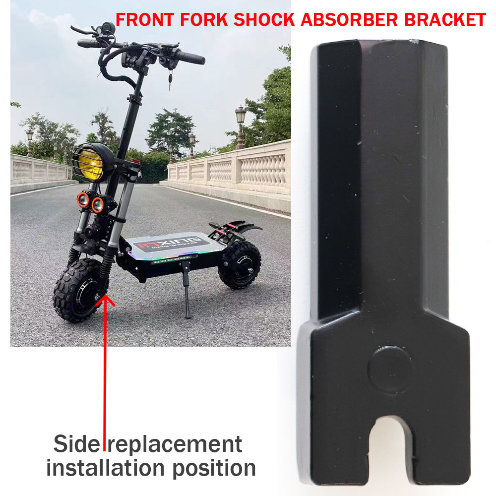 laotie boyueda LANGFEITE Scooter Front Suspension Fork Electric scooter parts original suspension fork: Red
