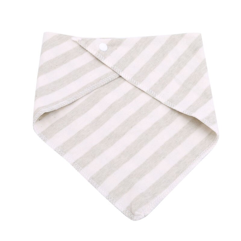 Stripted Animal Print Baby Bandana Bibs Baby Babador Feeding Smock Infant Burp Cloths Cartoon Saliva Towel Baby Eating Accessory
