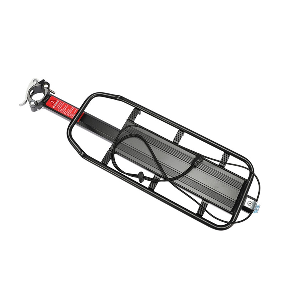 Mtb Bike Achter Plank Fiets Rack Verbeterde Bike Rack Aluminiumlegering Kan Beer 50Kg Bagage Bagagedrager Kofferbak voor Fietsen