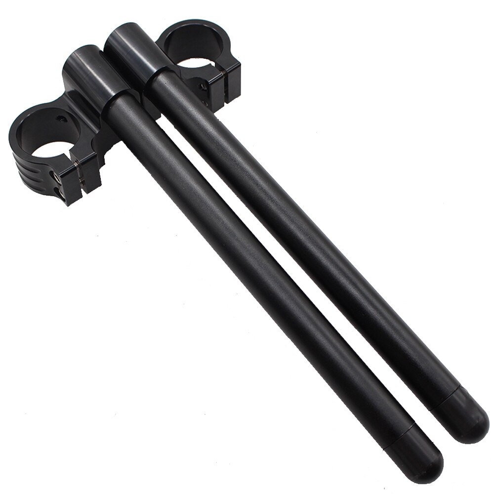 Universal 50mm Motorcycle CNC Handlebar Raised Riser Clipon Clip On Clip-ons Fork Handle Bar Clamp Aluminum Adjustable Set