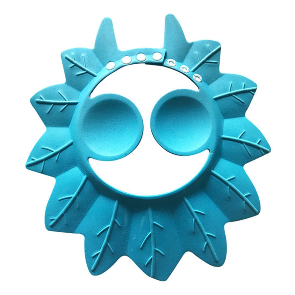Baby Waterdichte Shampoo Cap Douche Baden Beschermen Hoed Shield Kinderen Bad Cap: Blue