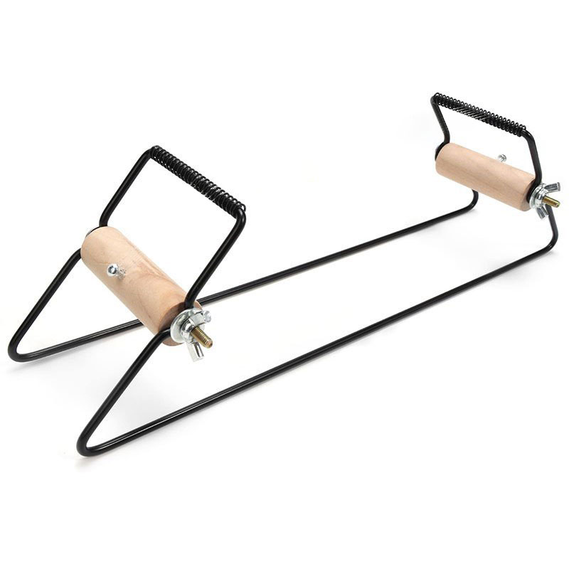 Weven Kralen Weefgetouw Eenvoudig Te Gebruiken Diy Tool Met Elastische Band Charme Tsjechische Glazen Kralen Naald Voor Armband Ketting Sieraden Makinng: Light Grey