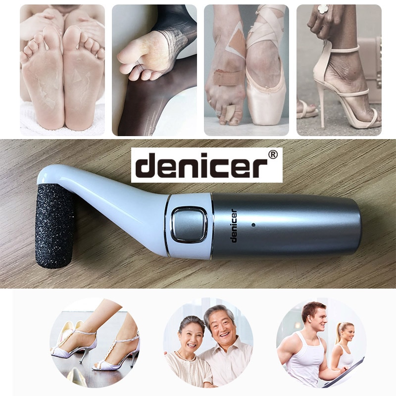 Elektrisk fotvård verktyg uppladdningsbar pedikyr maskin för fot hårt torr död hud peeling fil fötter vård callus remover