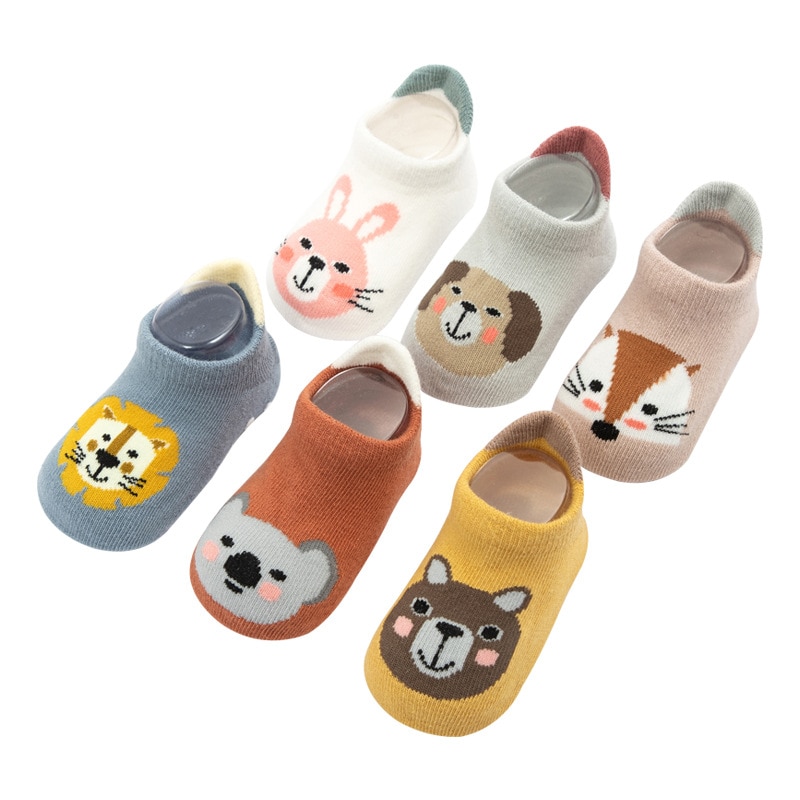 Sprinbaby Anti Slip Vloer Sok Schoenen Zomer Herfst Baby Meisjes Sokjes Pasgeboren Cartoon Baby Sokken Baby Kids Jongen Thuis sokken