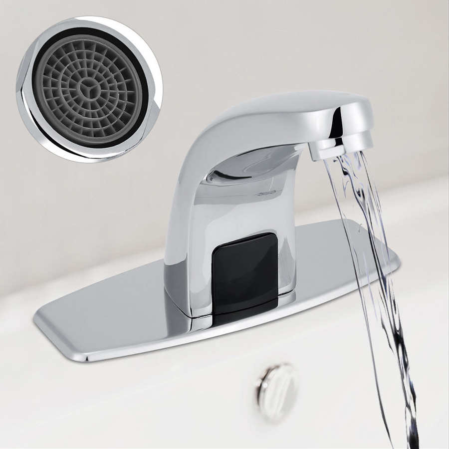 Håndvaskarmatur robinet lavabo salle de bain automatisk infrarød sensor vandhane køkkenhåndvask vandhane vandhane med kontrolboks