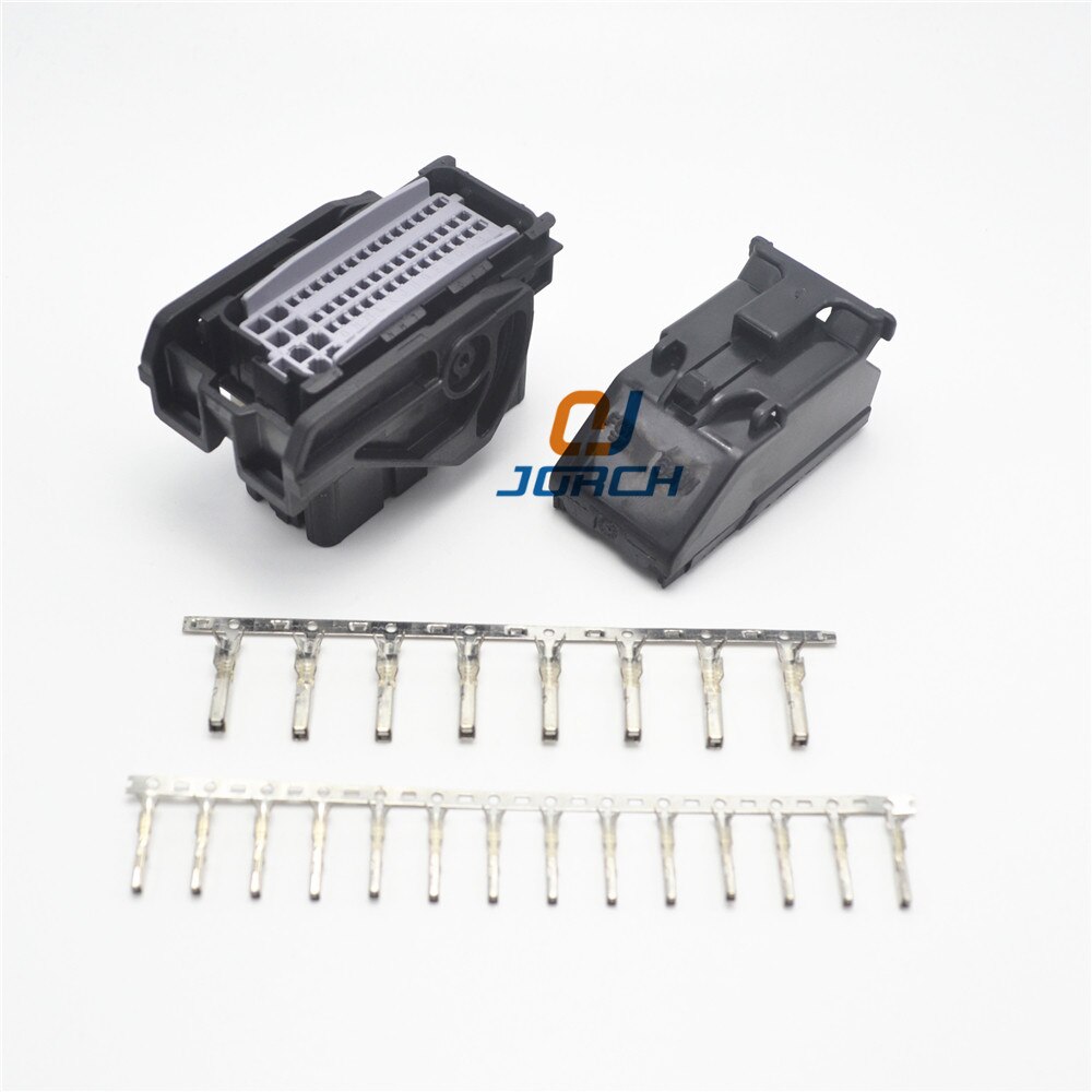 ECU female 64 pin way Molex automotive connector central contral system wire harness Connectors sets kits with crimp terminals