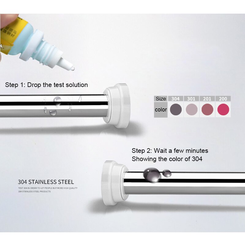 Spring Loaded Telescopic Rods Adjustable Rail Poles Clothes Wardrobe Tension Rail Pole Rods LXY9 OC09