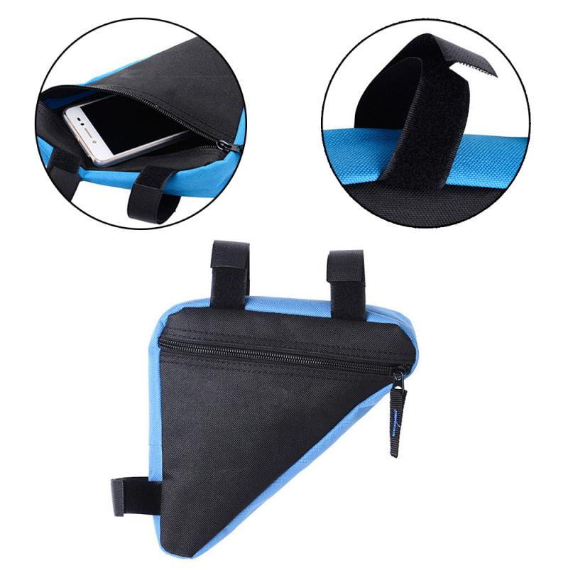 Fiets Accessoires Fiets Driehoek Tas Fiets Voor Tube Frame Telefoon Waterdichte Tas Fietsen Bike Frame Zadeltas Voor Mountainbike